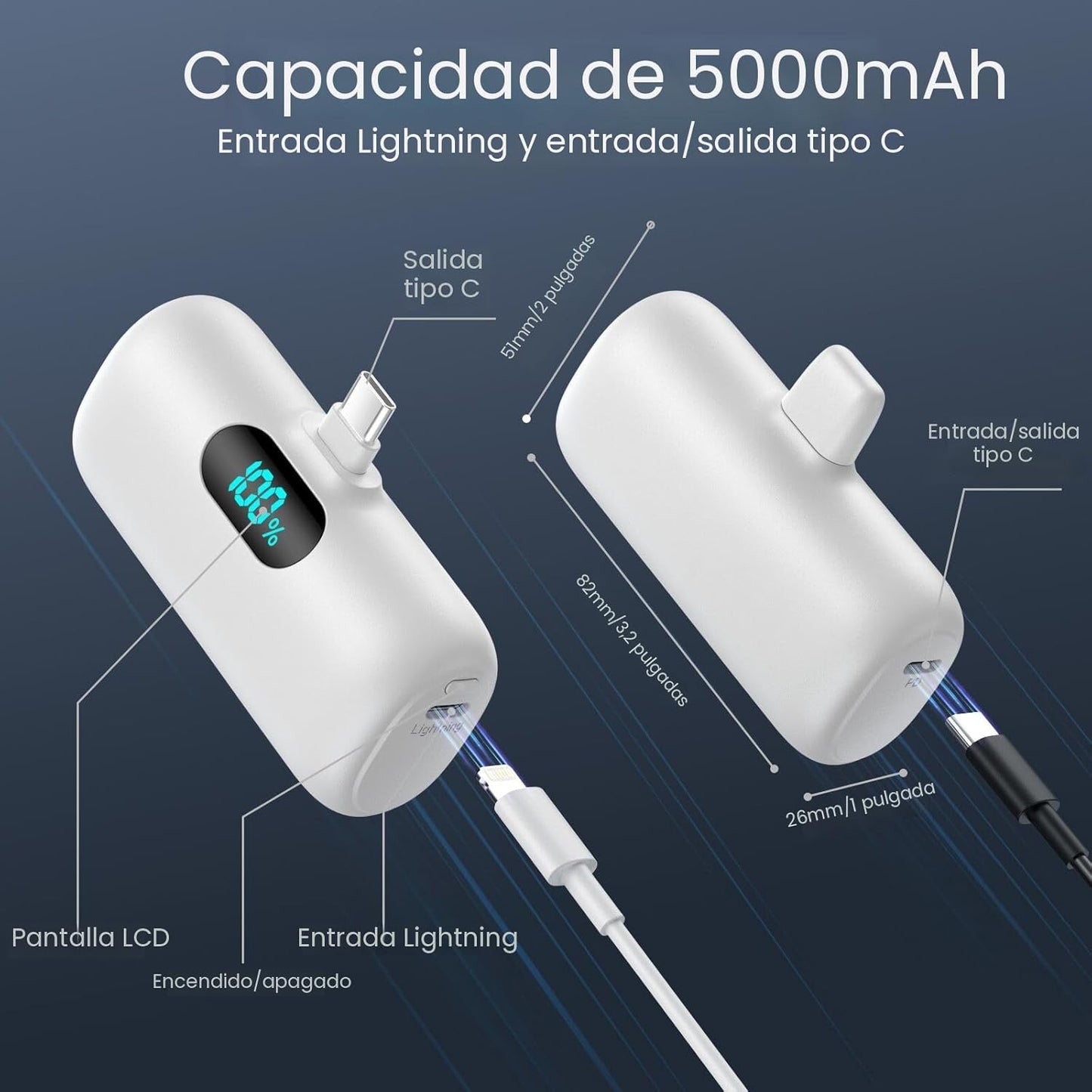Mini Cargador Portatil