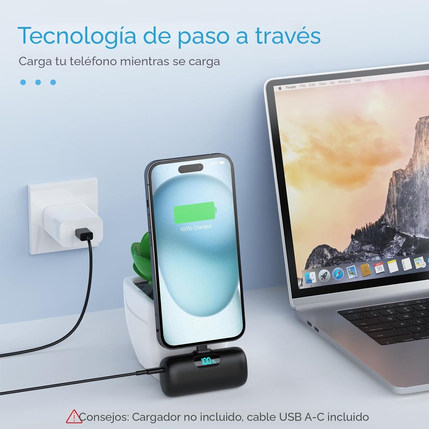 Mini Cargador Portatil